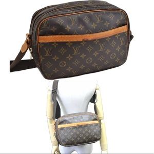LARGE Authentic Louis Vuitton Monogram Reporter PM